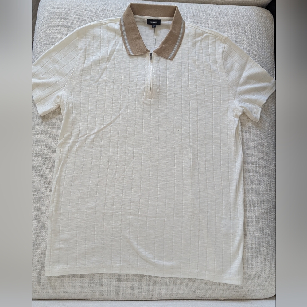 Men's Ribbed Polo - Picture 2 of 4
